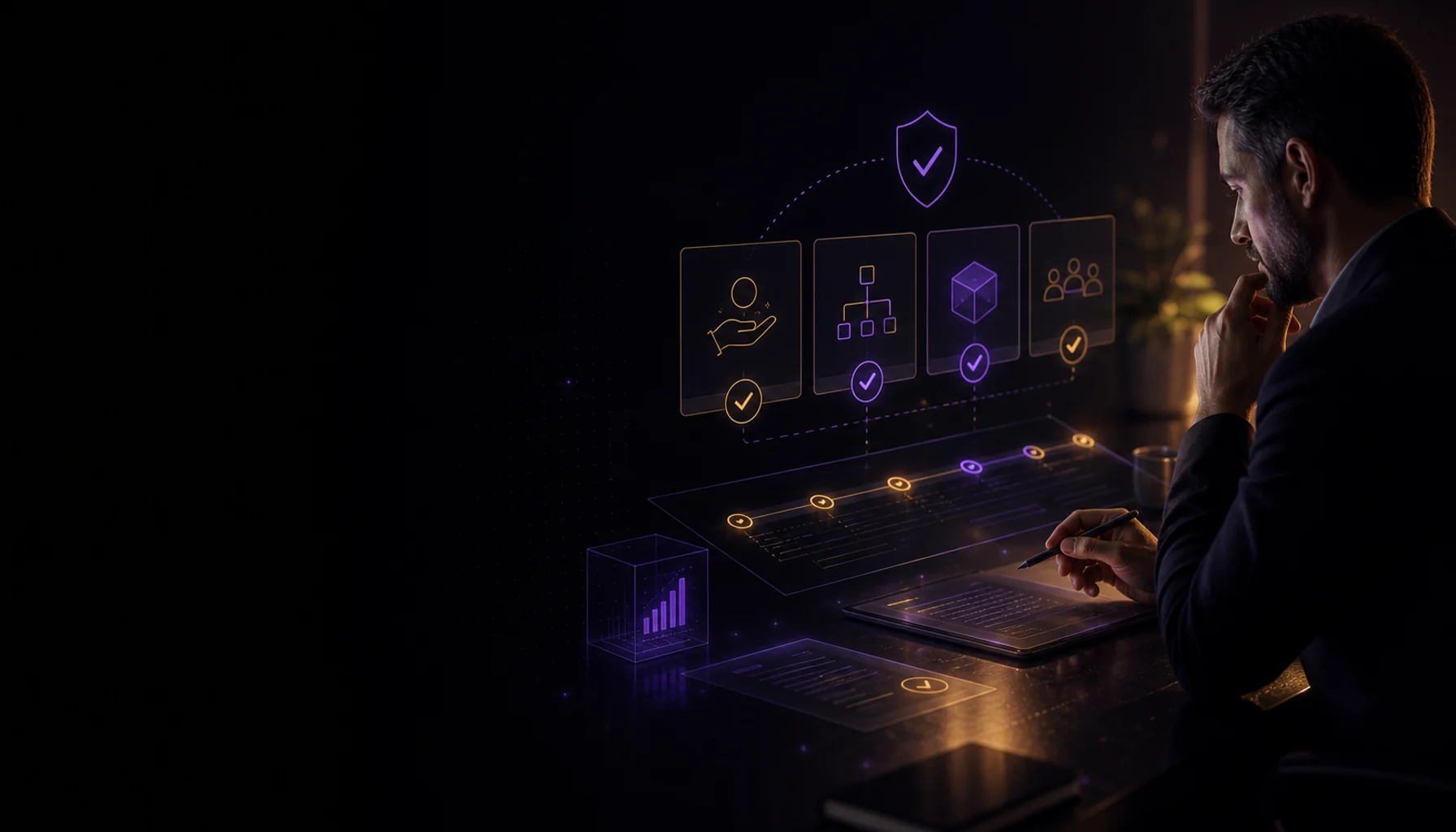 Luxembourg SME automation sequence with funding percentage and implementation steps